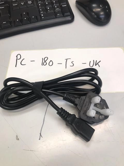 Power Cord  180cm  PC-180CM-TS-UK 5704174463856