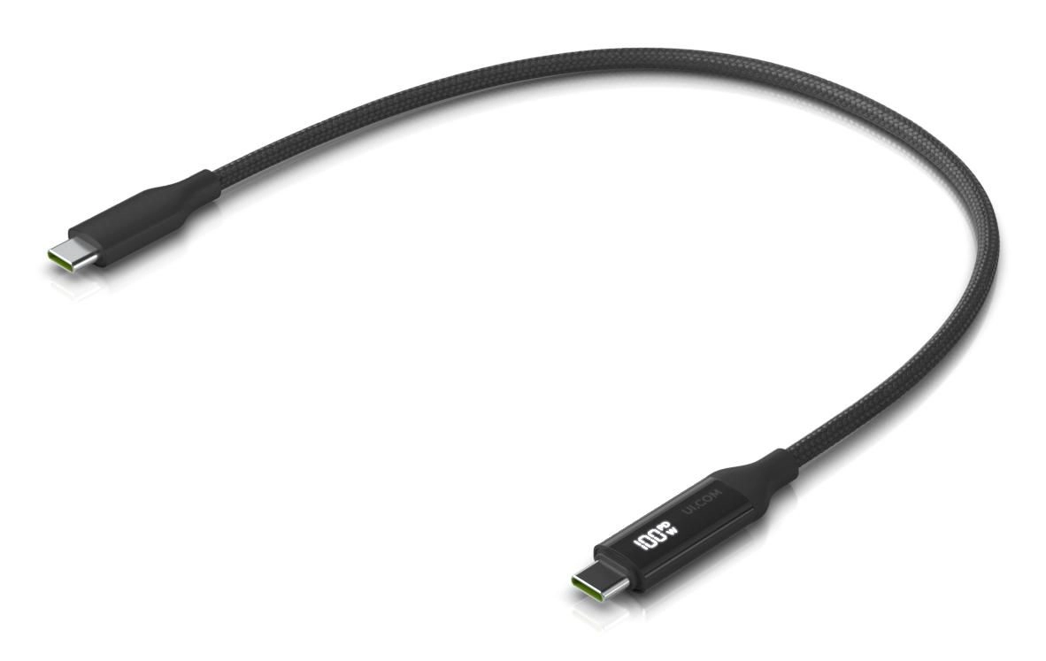 Ubiquiti UACC-Cable-USB-100W-0.3M-BK 0.3 m