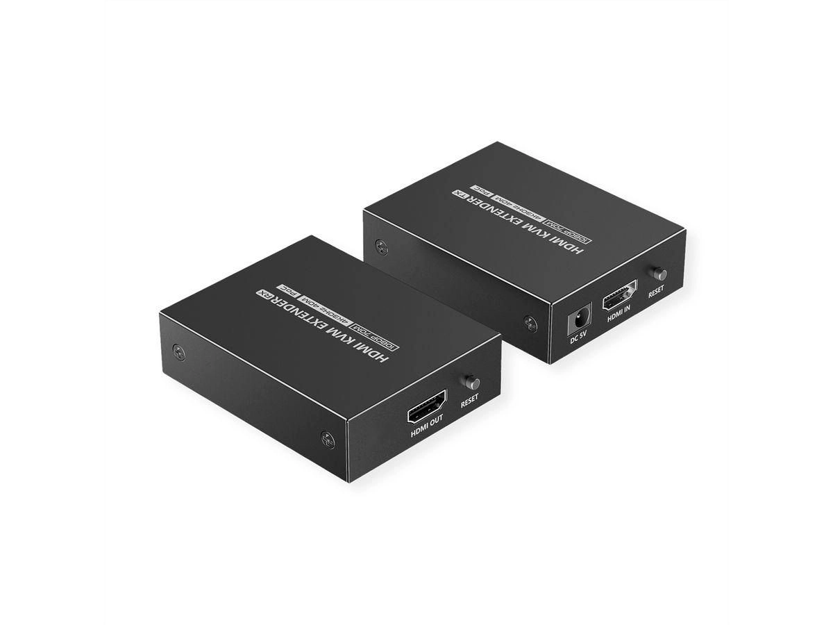 KVM extension via Cat.6/6A  HDMI