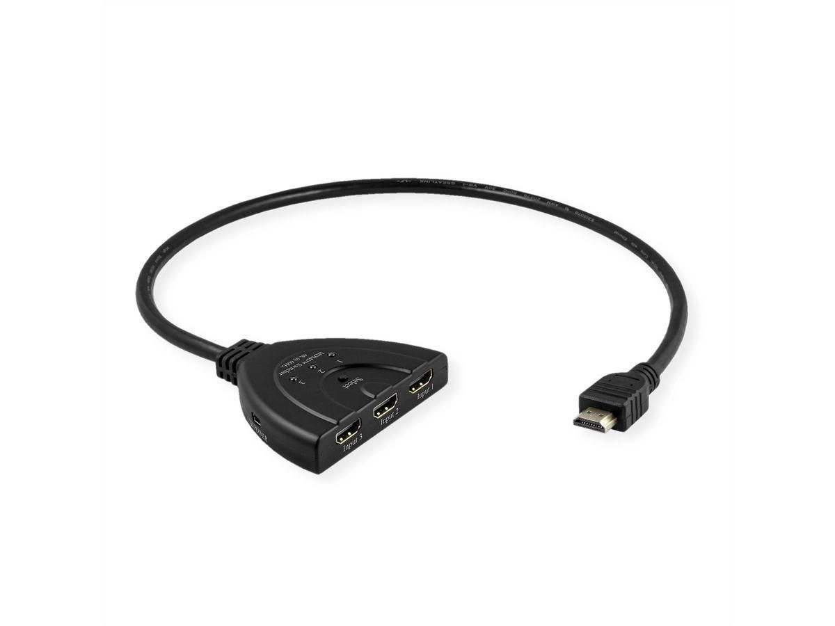 VALUE 4K HDMI Switch  3-fach 14