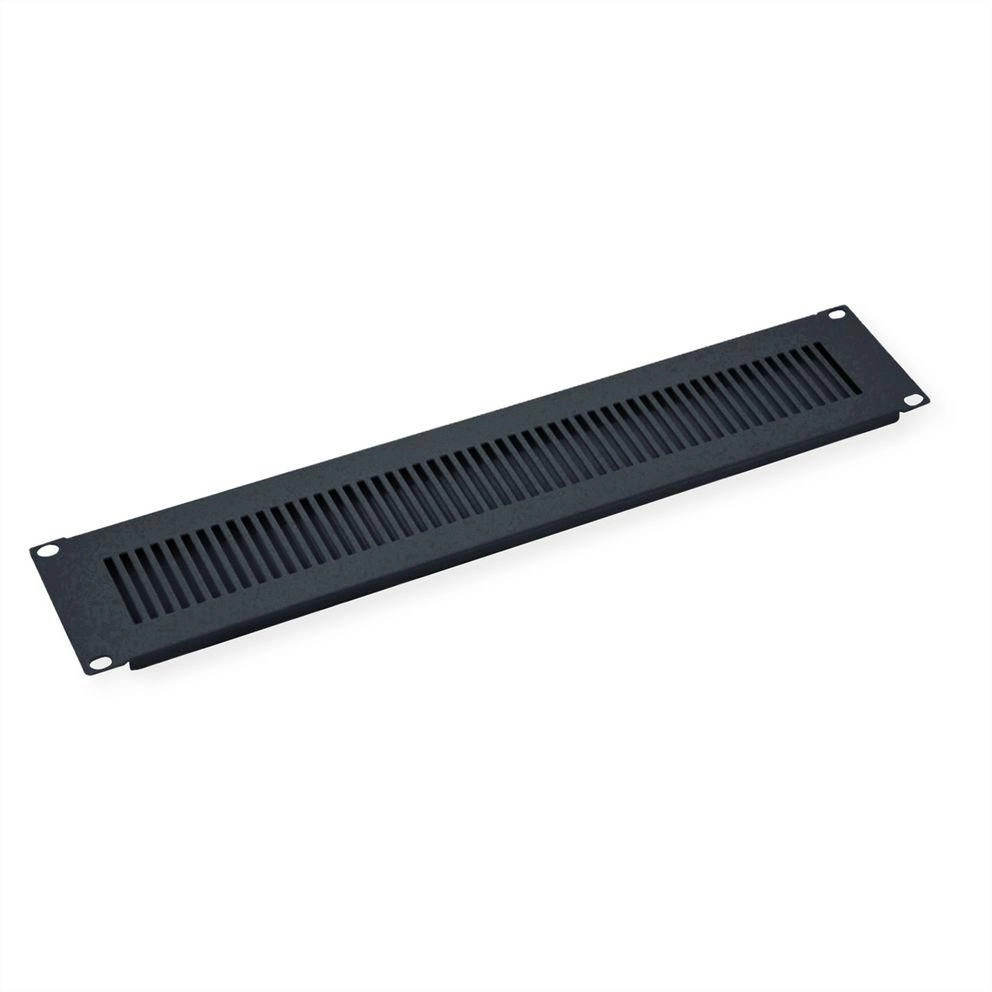 48 26cm 19Zoll-Beluftungs-Frontplatte 2 HE RAL