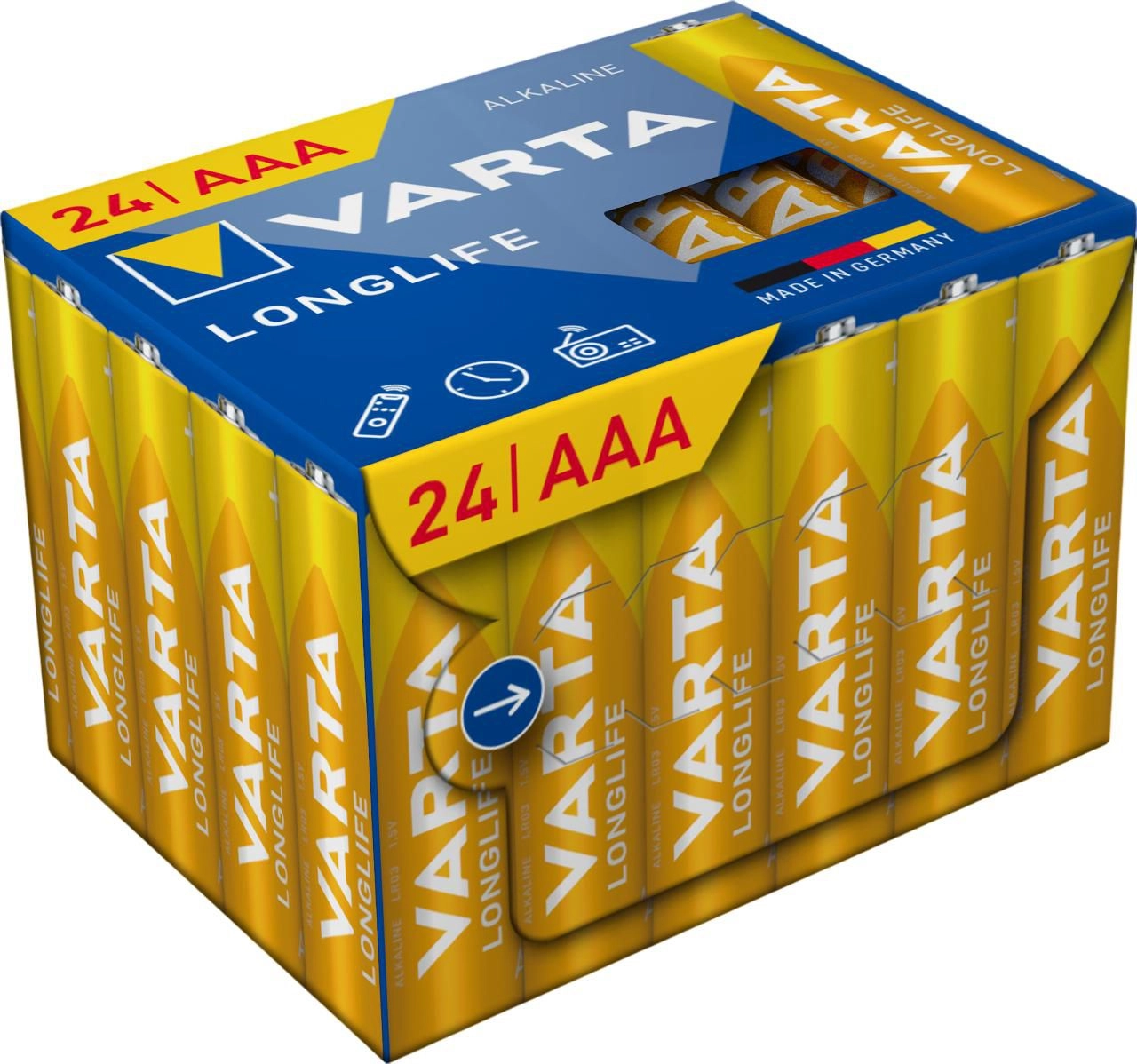 VARTA LONGLIFE AAA Cube 24 04103