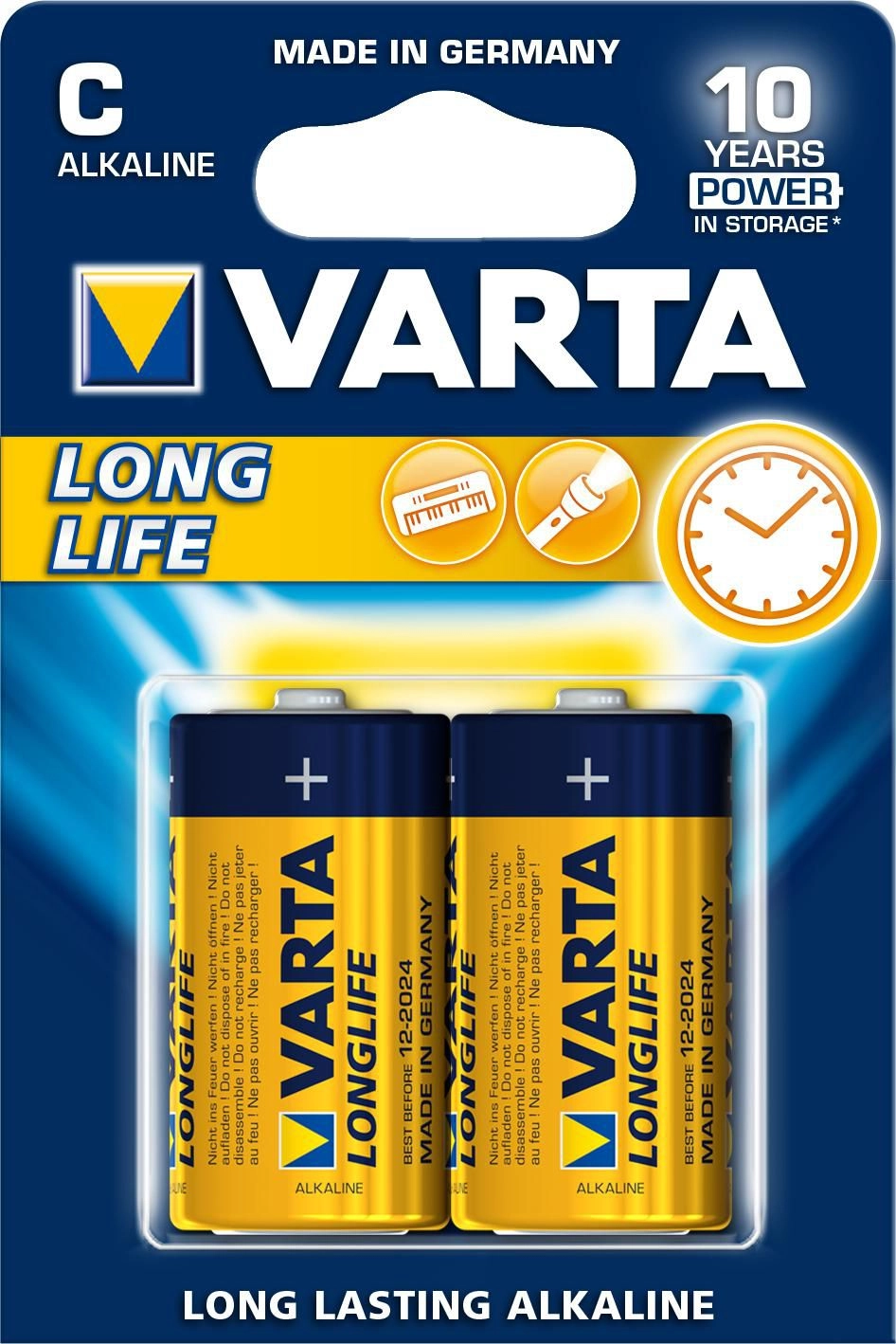 Batterie C (LR14) 1.5V *Varta*