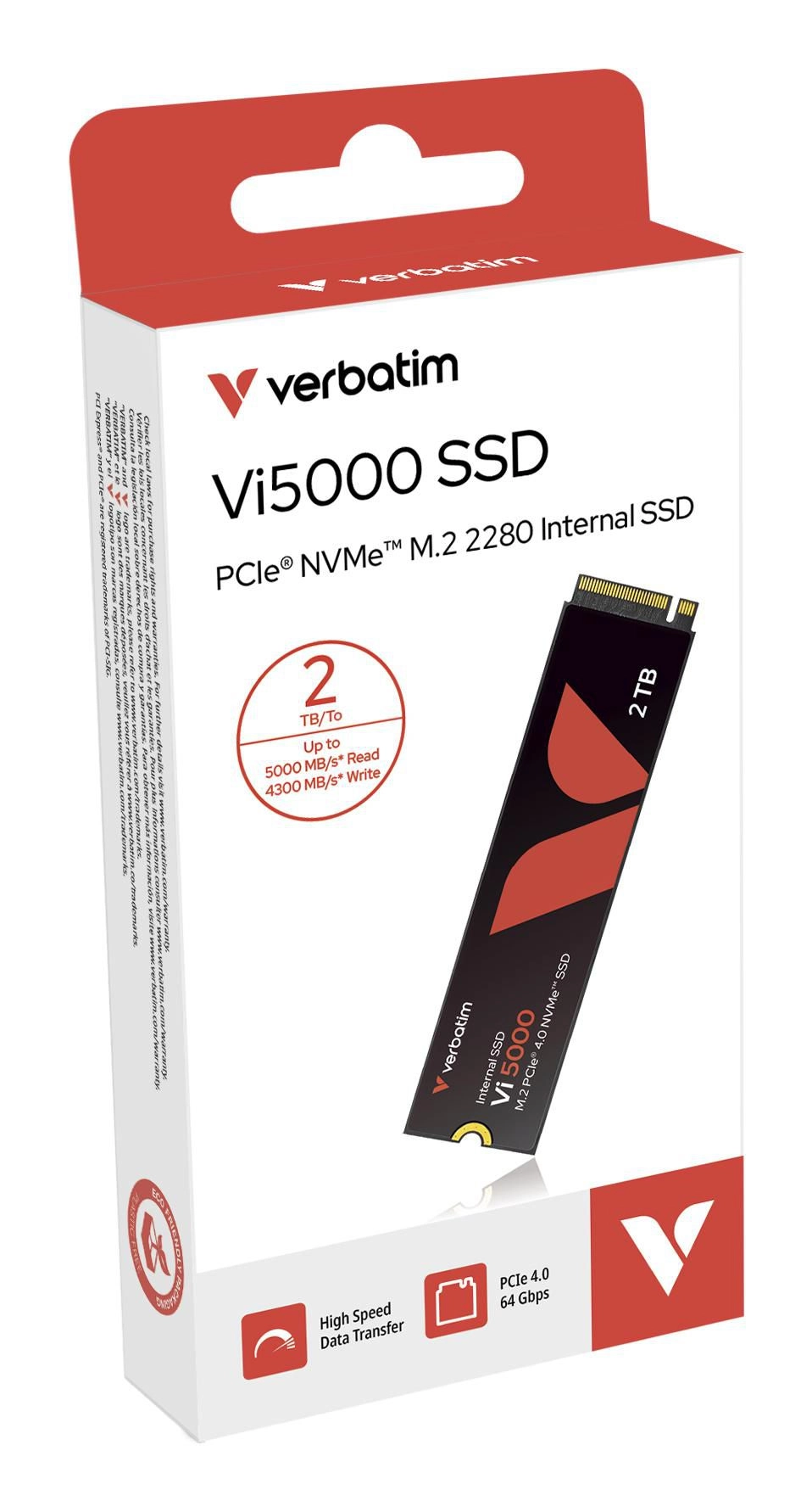 Verbatim Vi5000 PCIe NVMe M.2