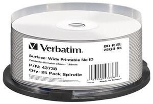 Verbatim BD-R SL 25GB 6x Wide