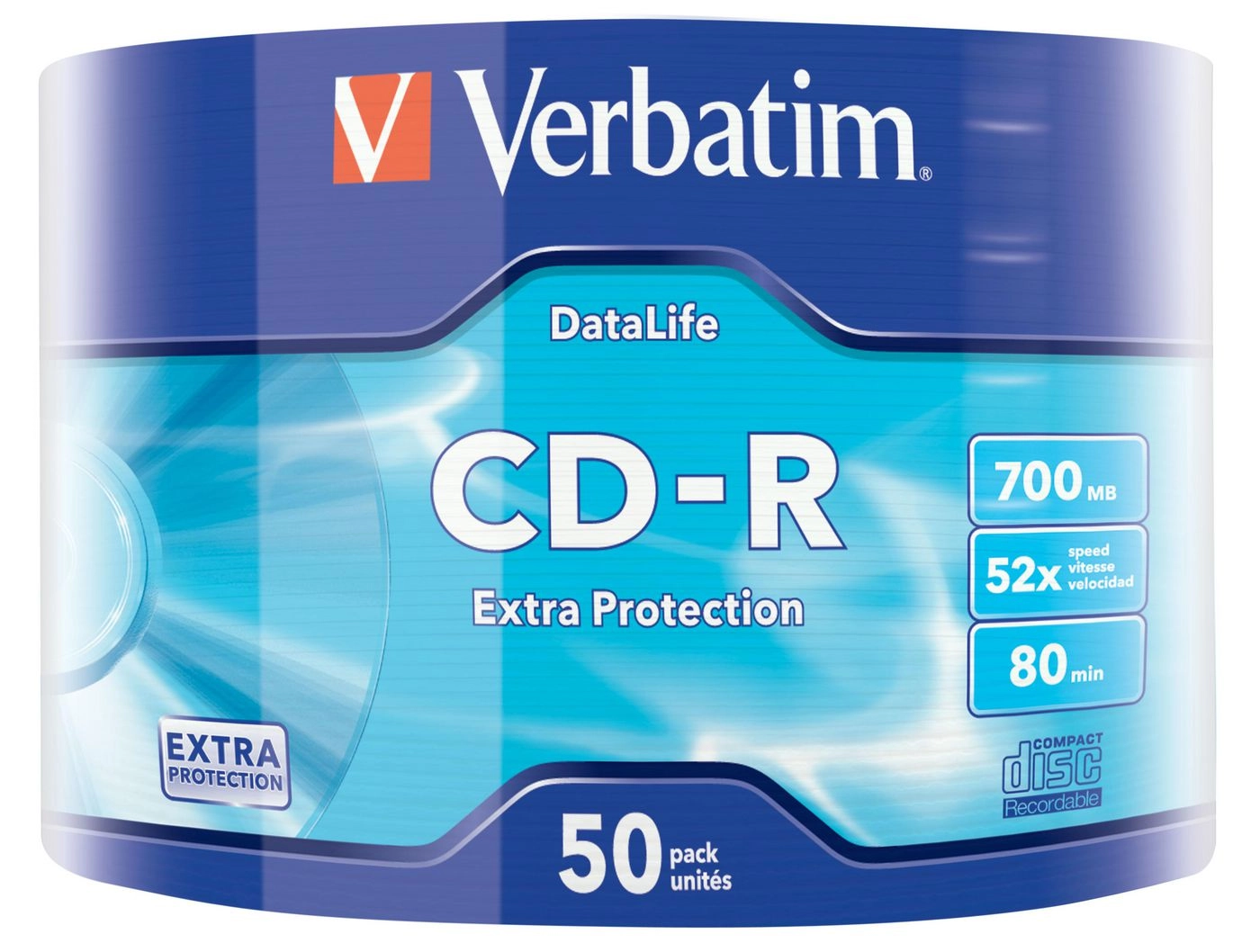 Matricas CD-R Verbatim Data Life 700MB