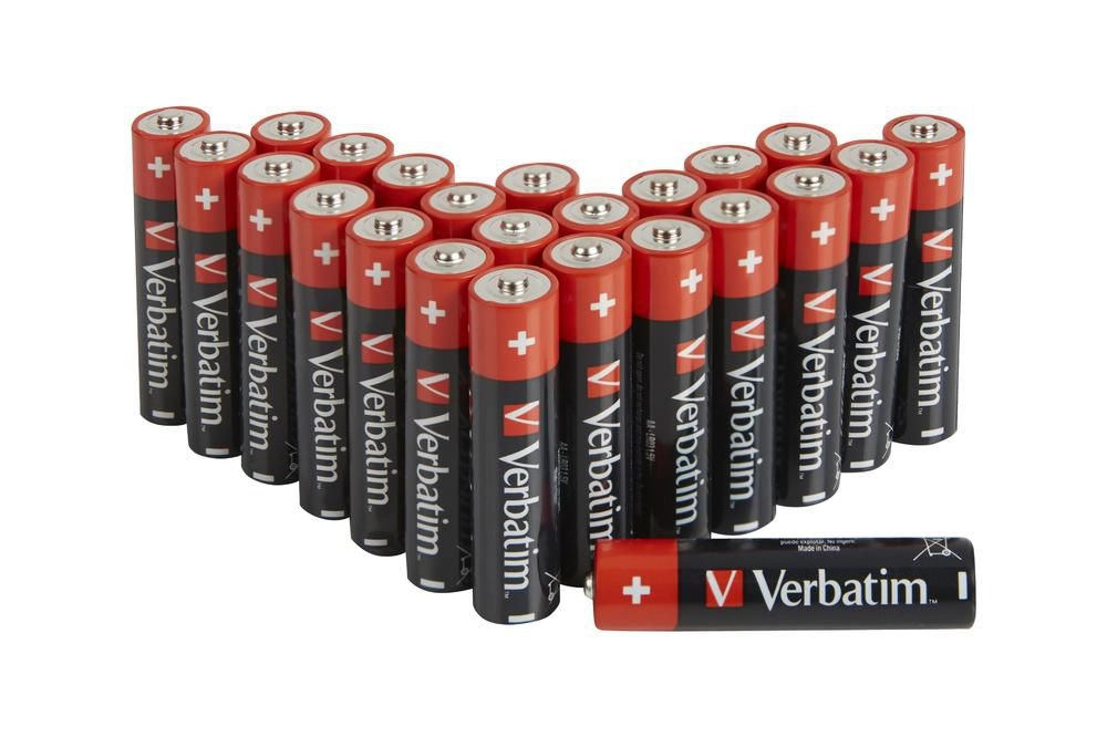 Baterijas Verbatim AA Premium Alkaline 24-Pack