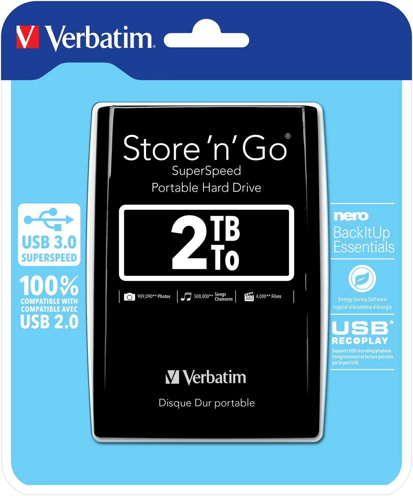 Verbatim Store n Go External HDD