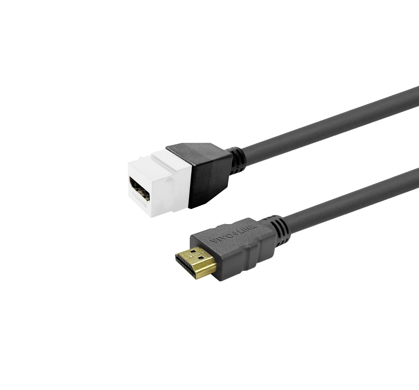 Keystone White HDMI Female to HDMI