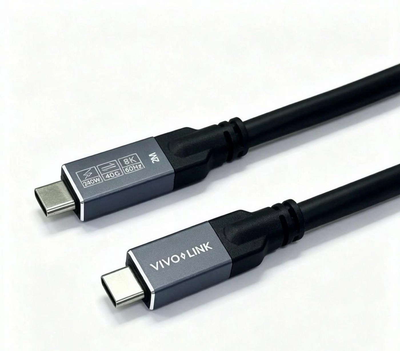 Vivolink USB-C to USB-C Cable 2m