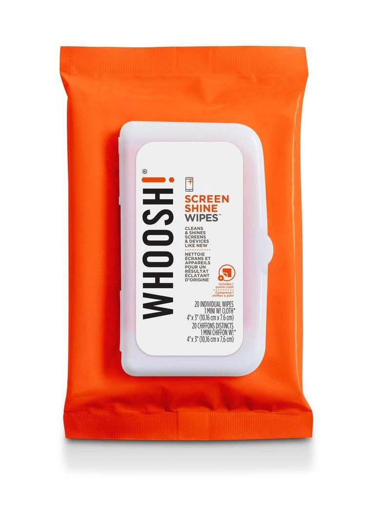 Whoosh Set of wet wipes and
