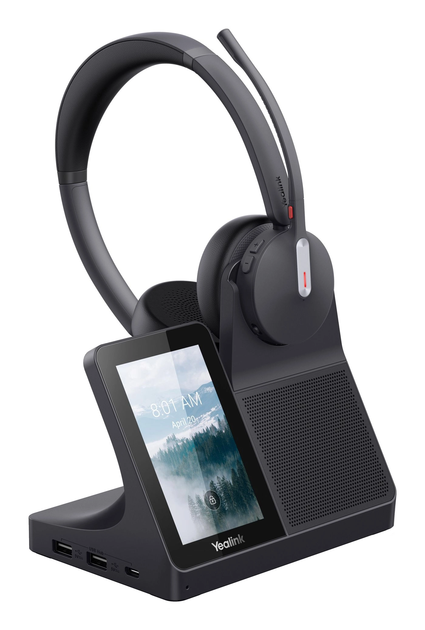 _8231052 Yealink DECT Headset WH64 Workstation Dual