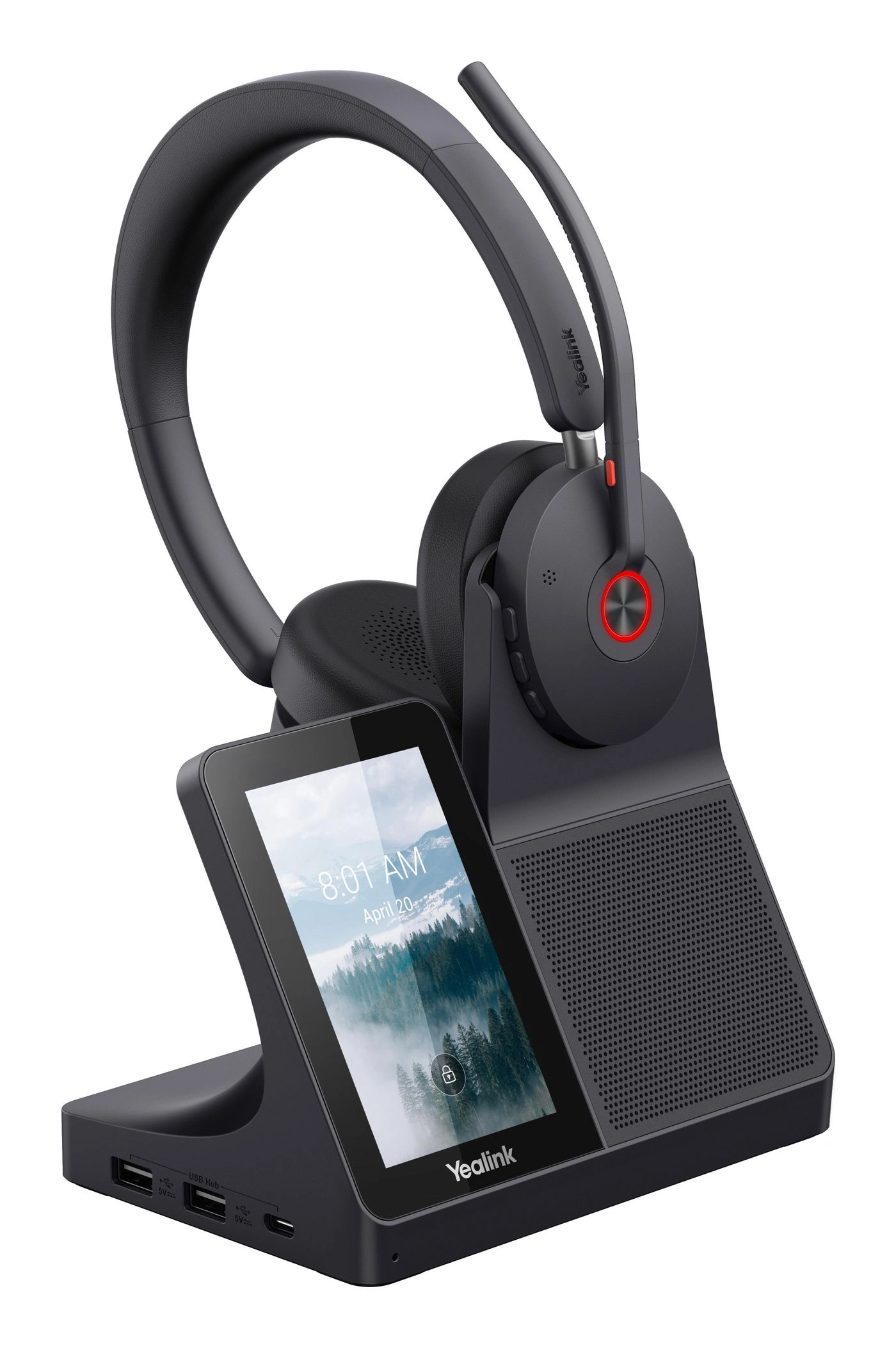 _8231053 Yealink DECT Headset WH68 Workstation