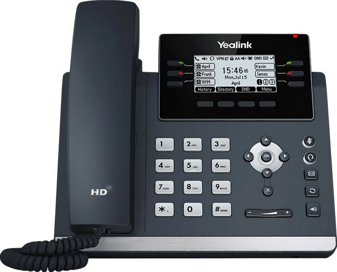 Yealink SIP T42U IP phone Grey