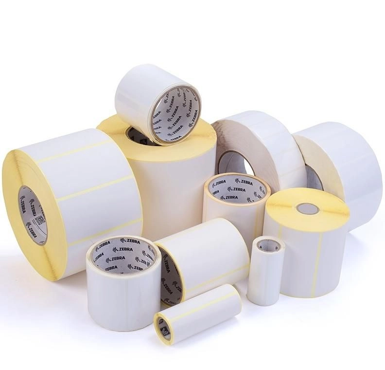 Zebra 3003725 White Self-adhesive printer label