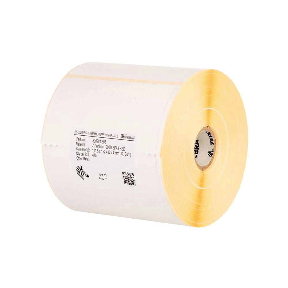 Zebra Label Paper 95x51mm TT (