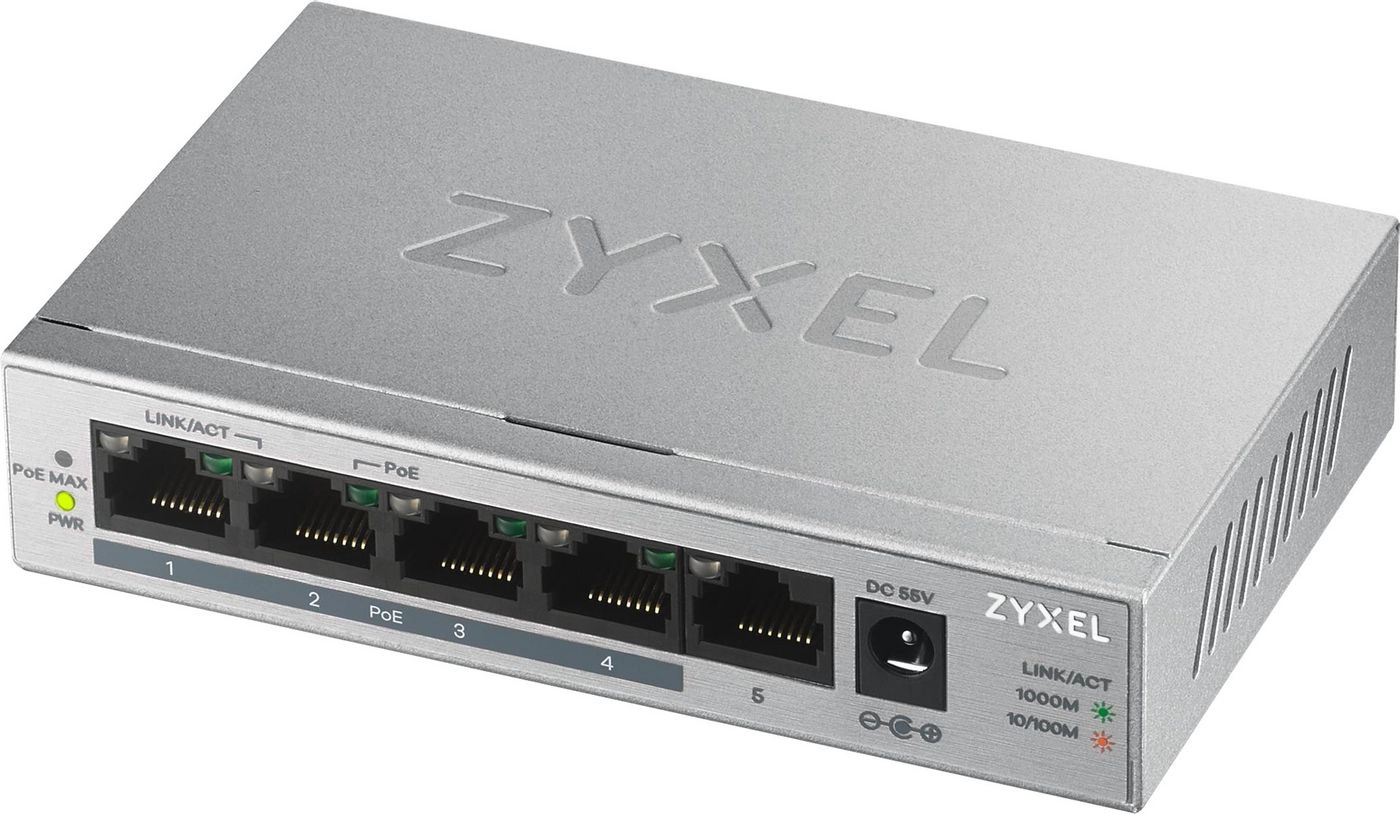 Zyxel GS1005HP Unmanaged Gigabit Ethernet (10/100/1000)