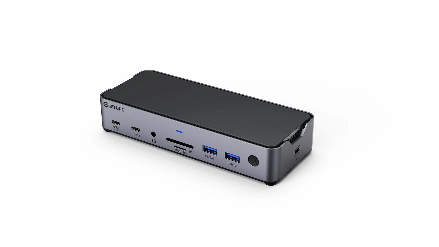 ESTUFF GLB232006 laptop dock/port replicator Wired