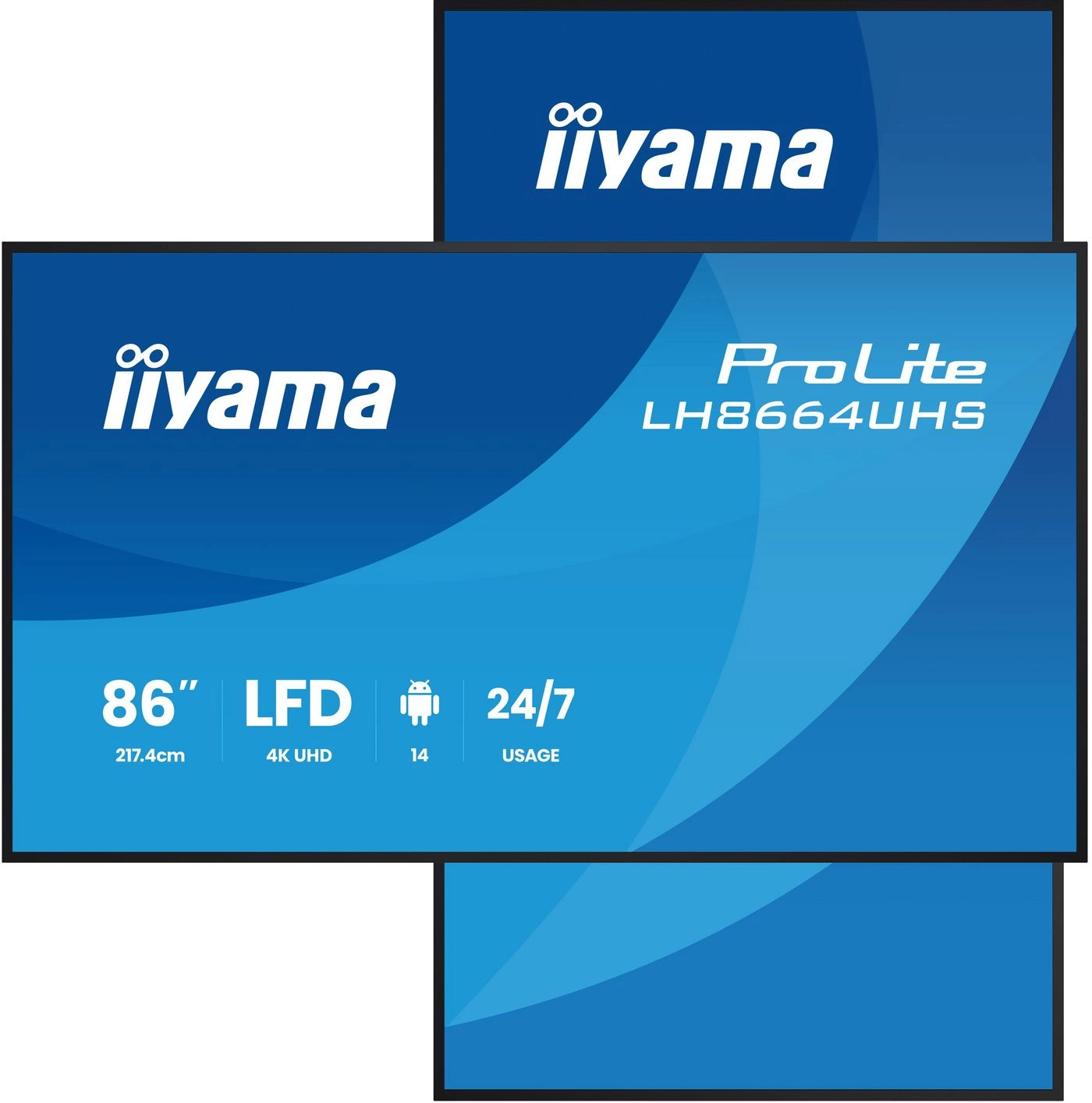 ProLite LH8664UHS-B3AG 85,6" IPS 16:9