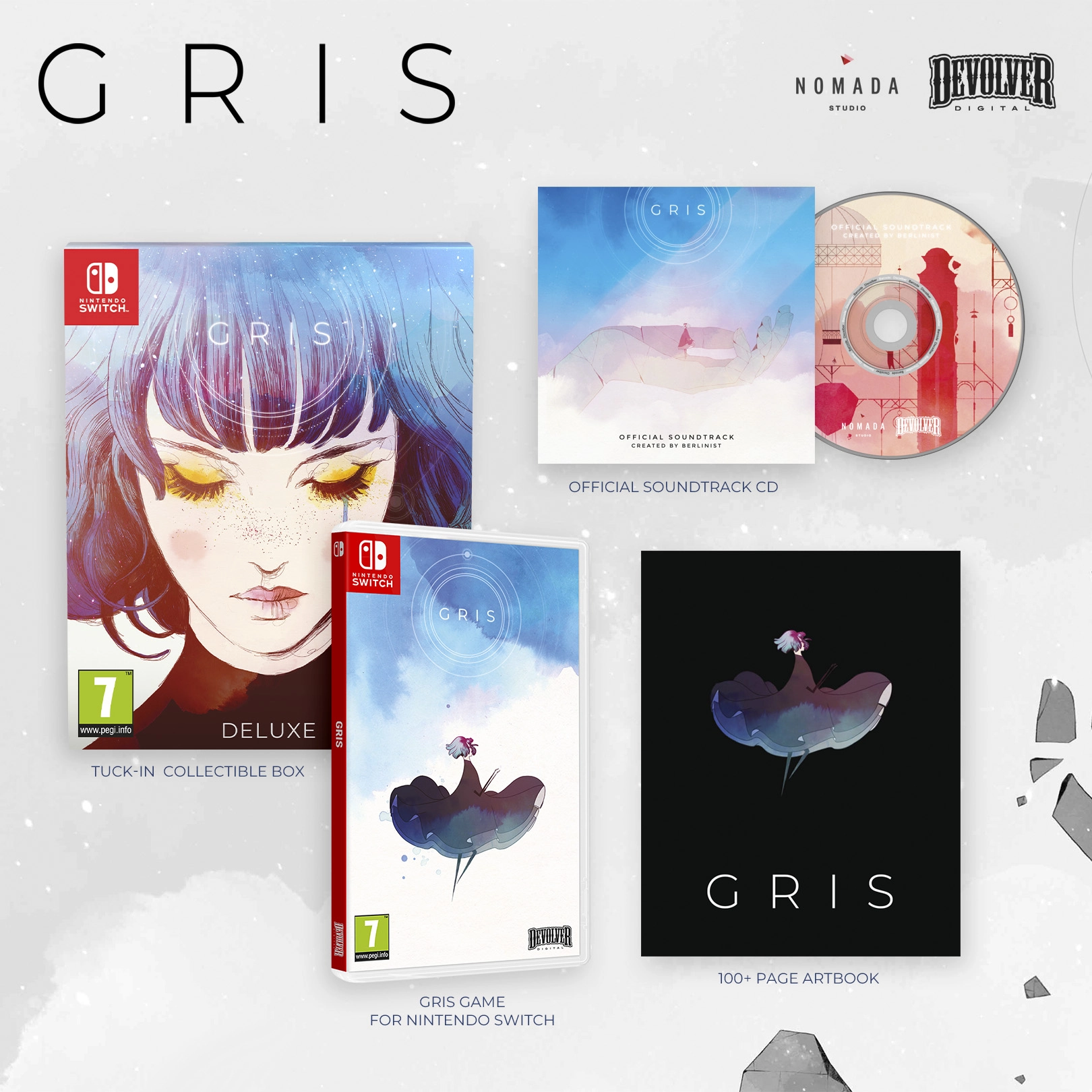 GRIS: Devolver Deluxe 1279492 5056635612830