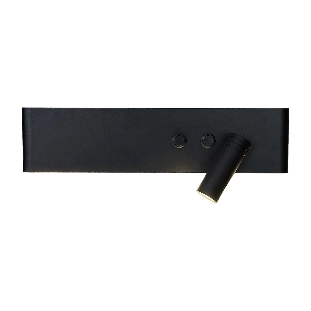 Kinkiet Resort Black Right 10W +