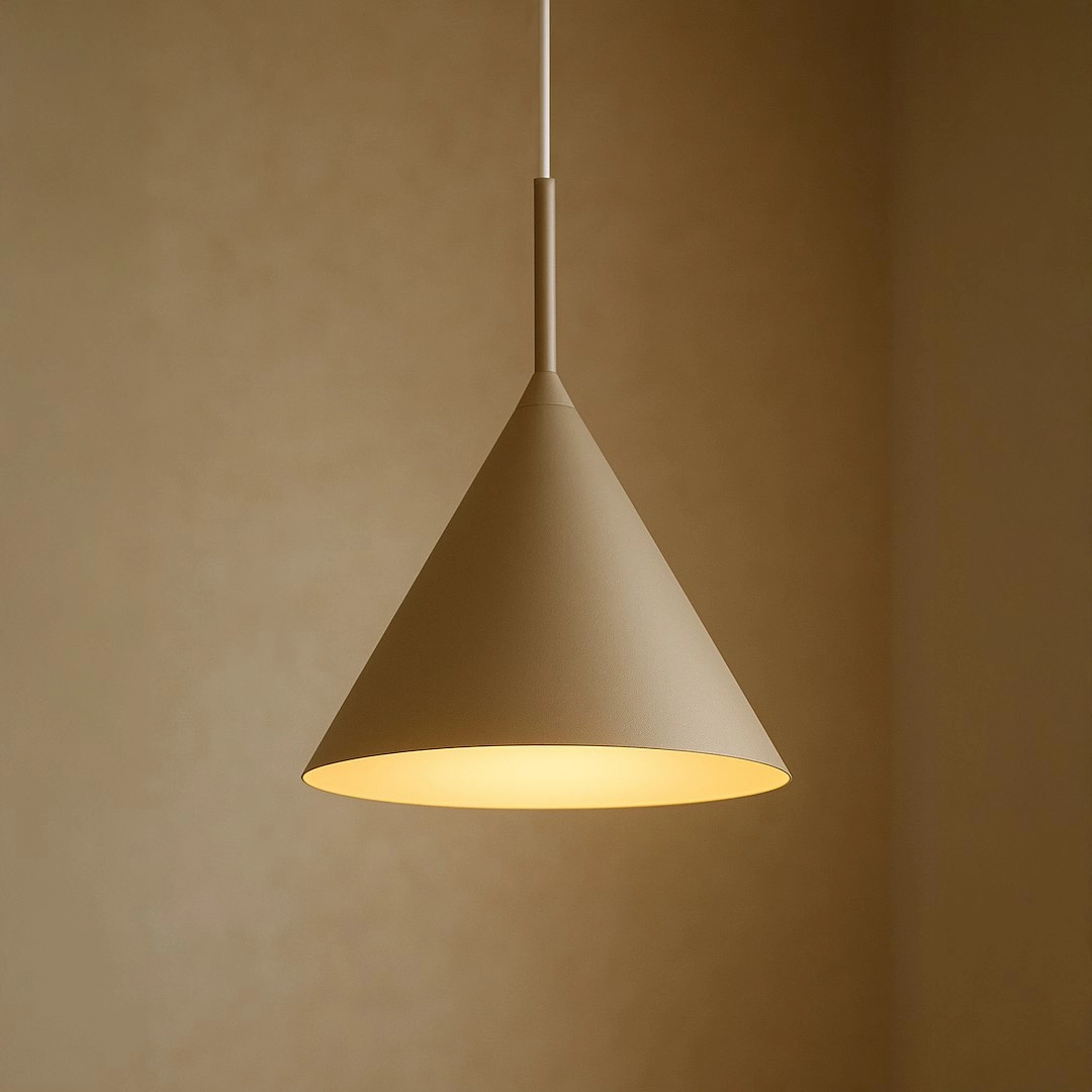 Hanging lamp CAPITAL TAUPE Ø32cm 1xGX53