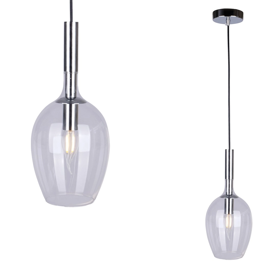 Pendant lamp TANGO CLEAR 1xE14 5902693761631