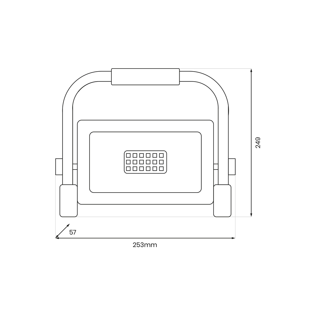 Led Portable Work Light 50W 4000K