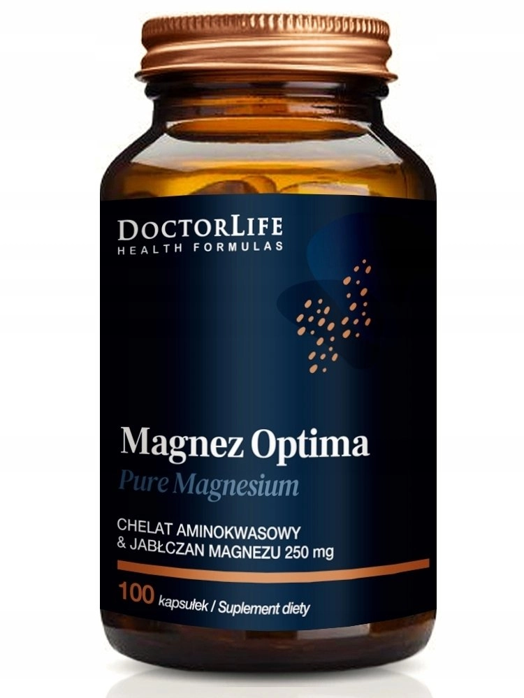 DOCTOR LIFE_Magnez Optima chelat aminokwasowy i