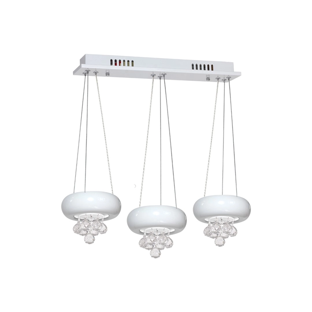 LUX BIANCO 3X6W LED PENDANT LAMP