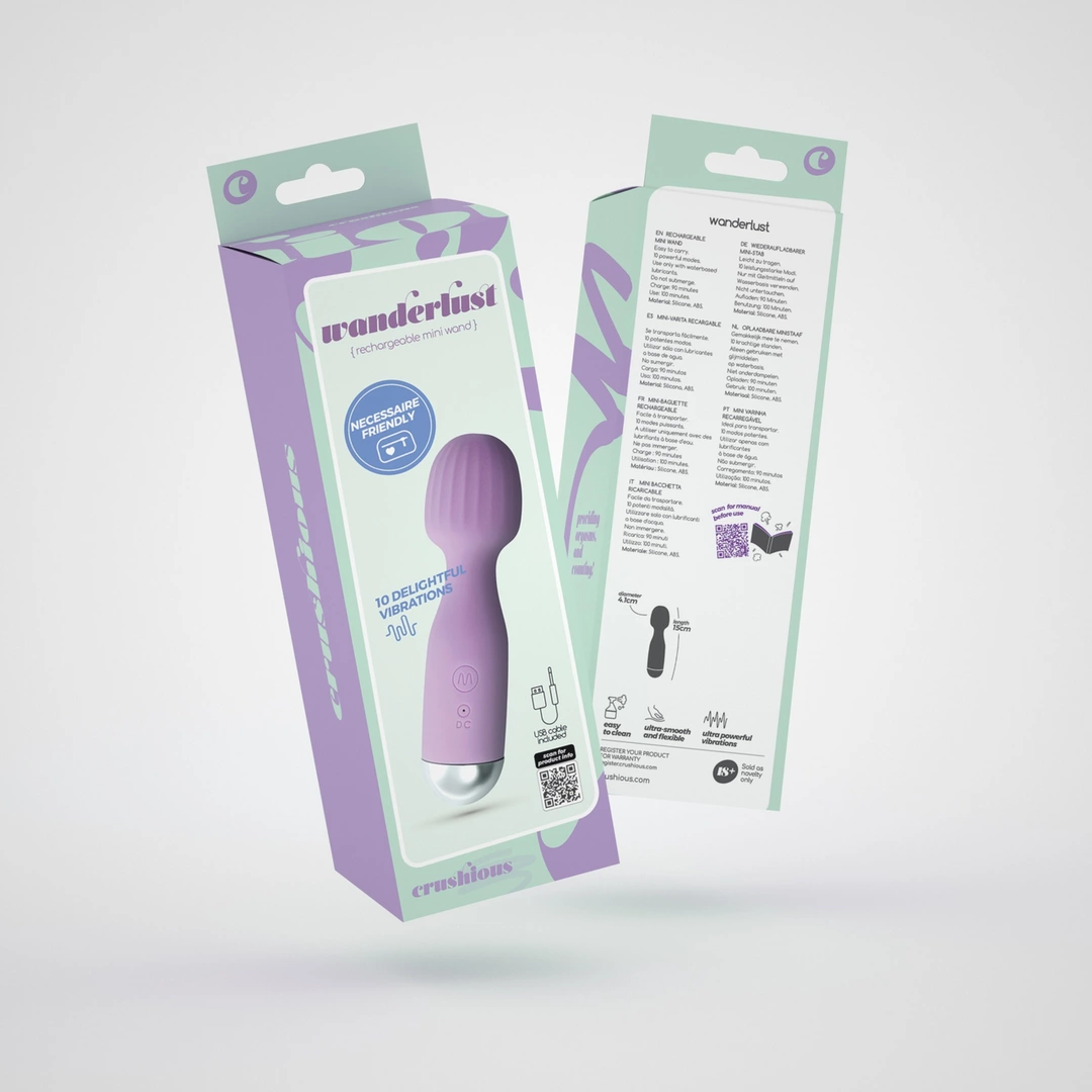CRUSHIOUS WANDERLUST MINI WAND LILAC 7403254159754