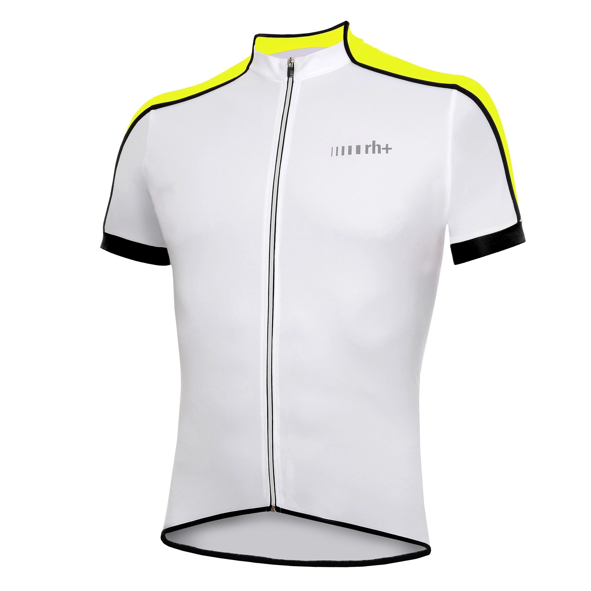 Koszulka rowerowa zeroRH+ Prime WHITE-ACID YELLOW