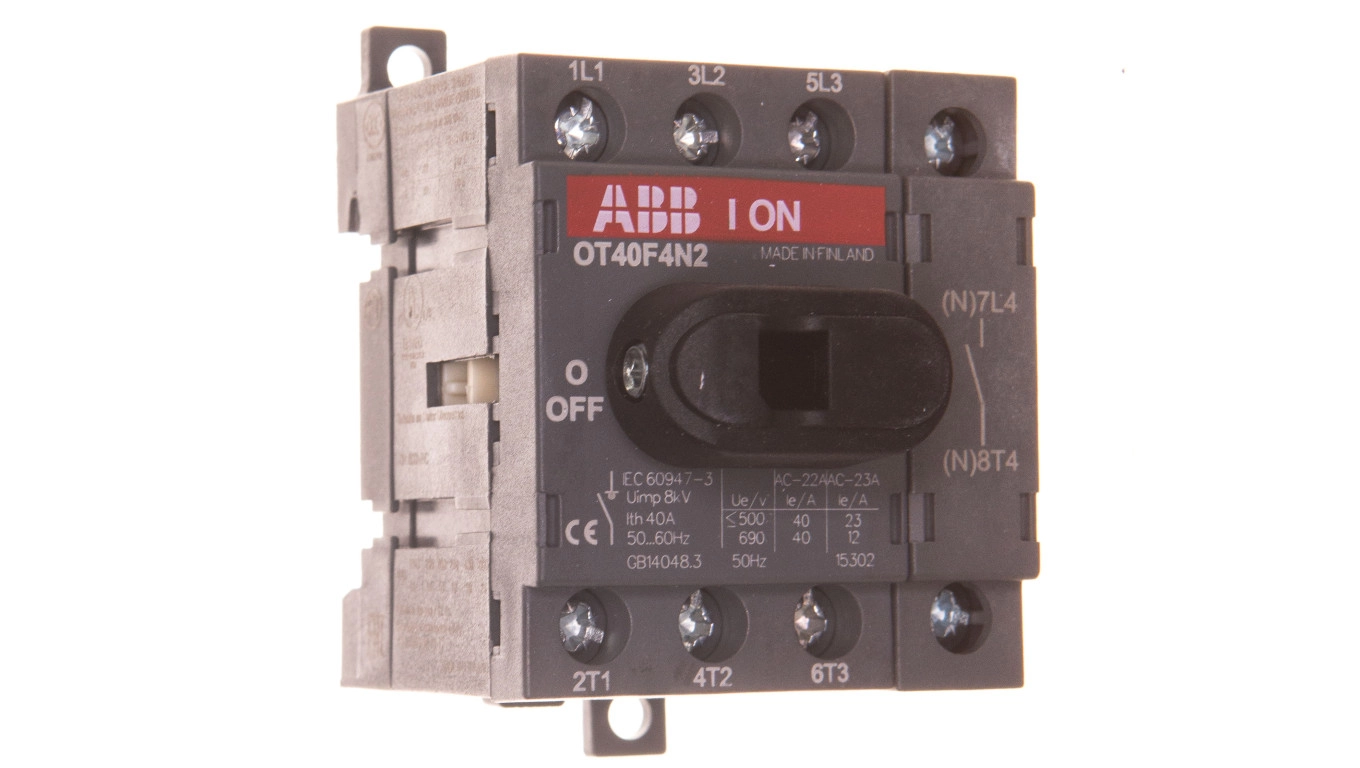ABB 4P 40A switch disconnector without