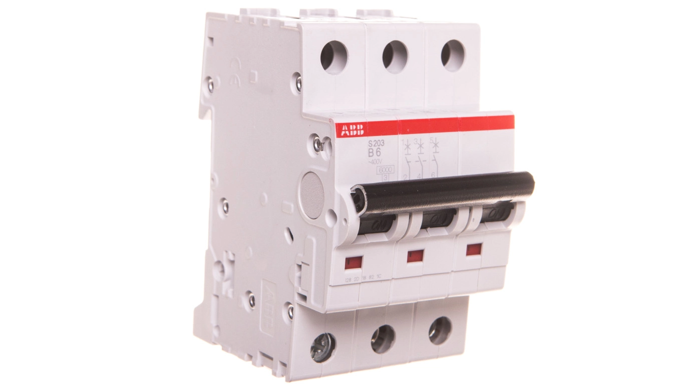 Compact Automat S203-B6 62 3-polig GH