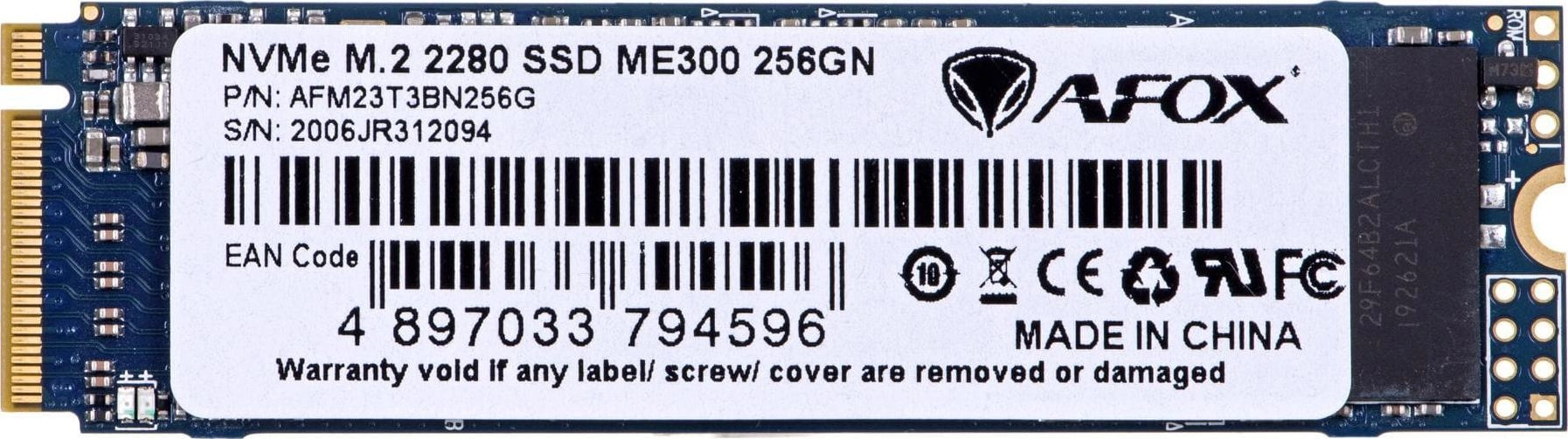 Dysk SSD AFOX ME300 256GB M