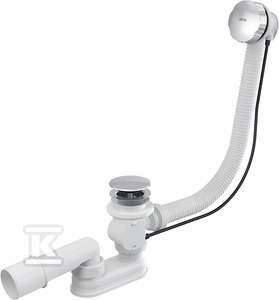 BATHTUB SIPHON  AUTOMATIC STOPPER  METAL (