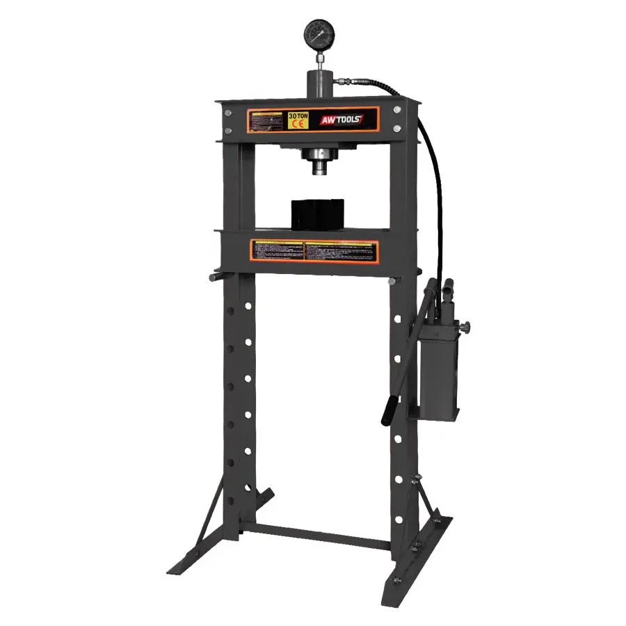 HYDRAULIC-PNEUMATIC PRESS 30 TONS WITH MANOMETER
