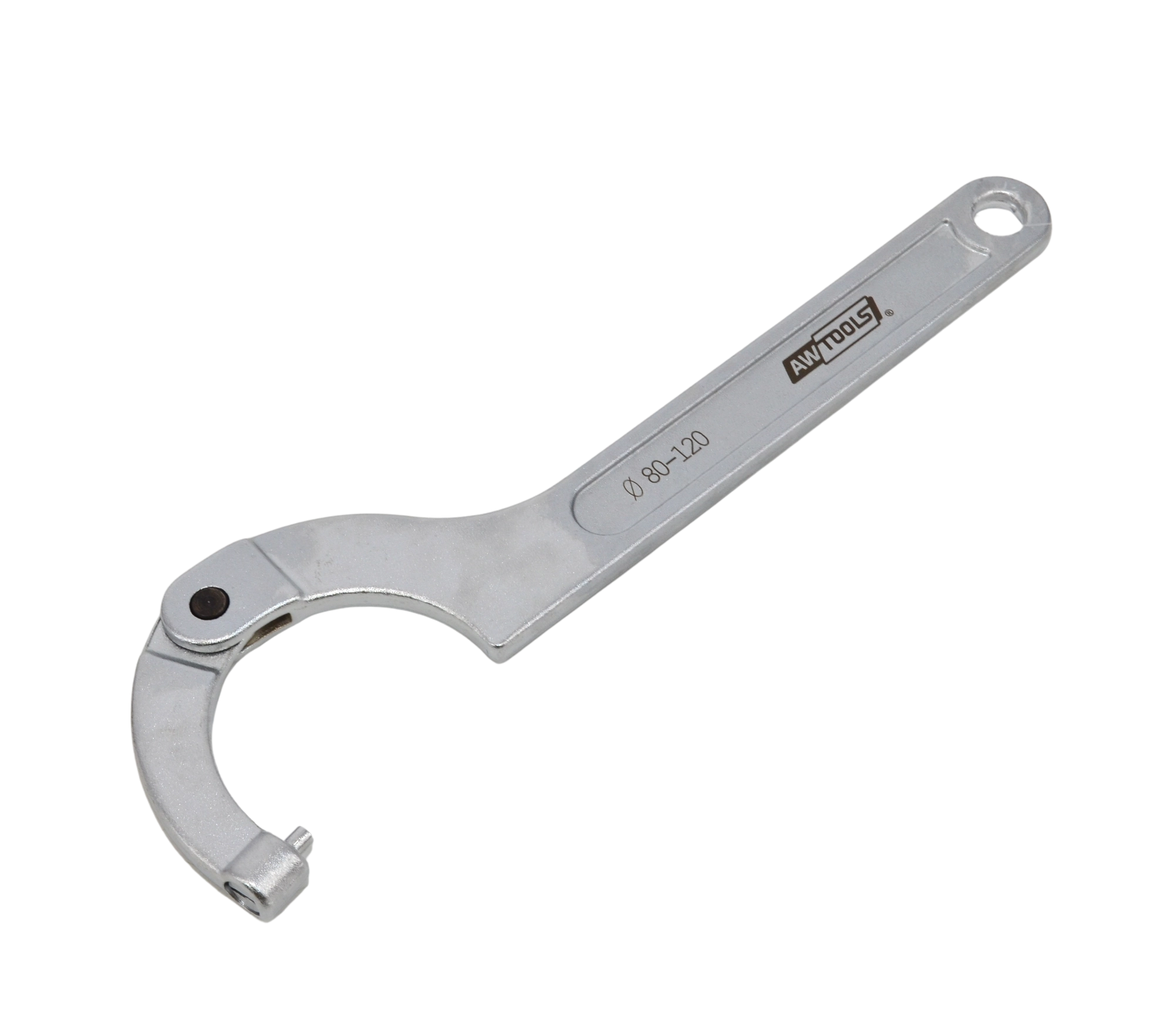 AWTools Round hook wrench with articulated