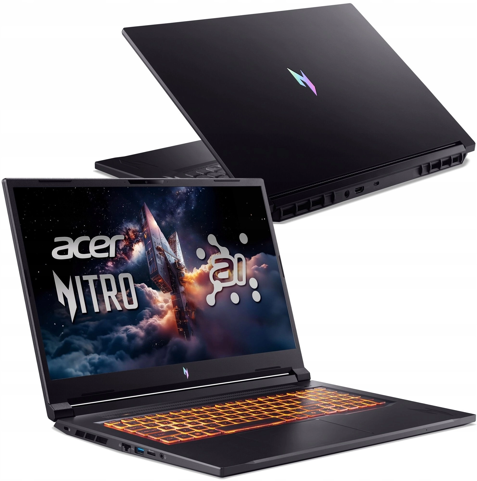 Nitro V 17 AI ANV17-41 260 32GB 1SSD RTX5060 EN W11 Bk NH.QYUEP.00T