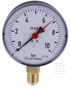PRESSURE GAUGE RF100D201 PION.MET 1/2&quot