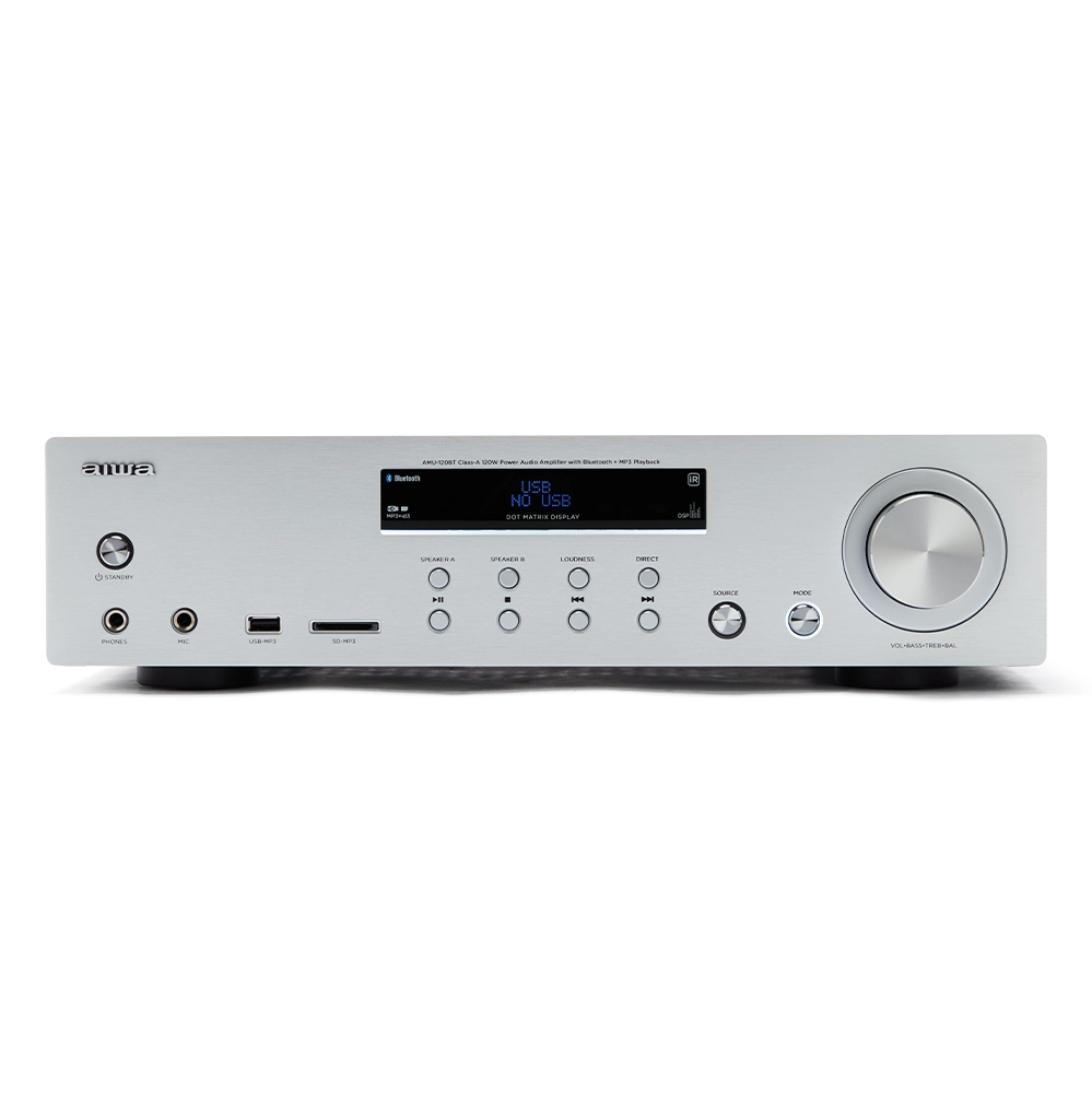 Aiwa AMU-120BT/SL Amplifier AMU-120BT/SL AMU-120BTSR RAIWAUD120BTSL
