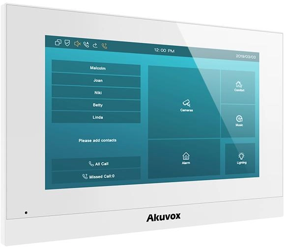 Monitor wideodomofonu Akuvox AKV-C313W-W 42285 6933964802530