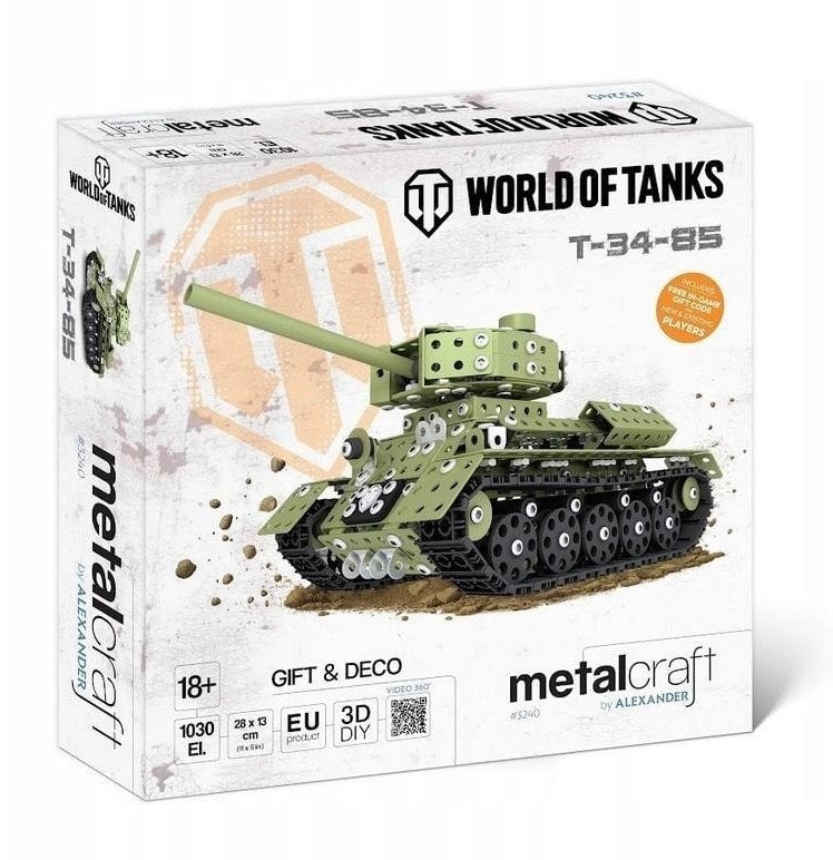 Metalcraft wot tank T-34-85 5906018032406
