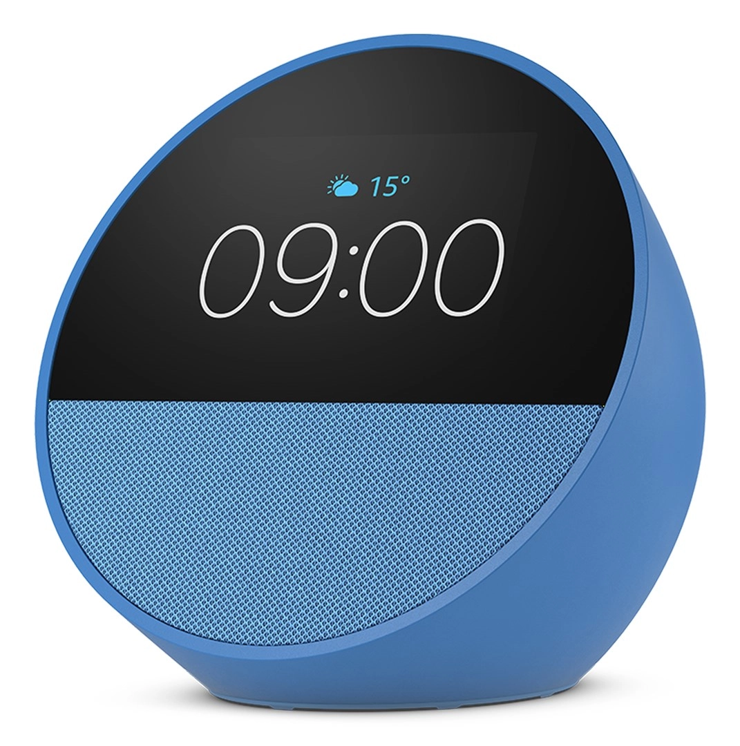 Amazon Echo Spot 2024 speaker blue