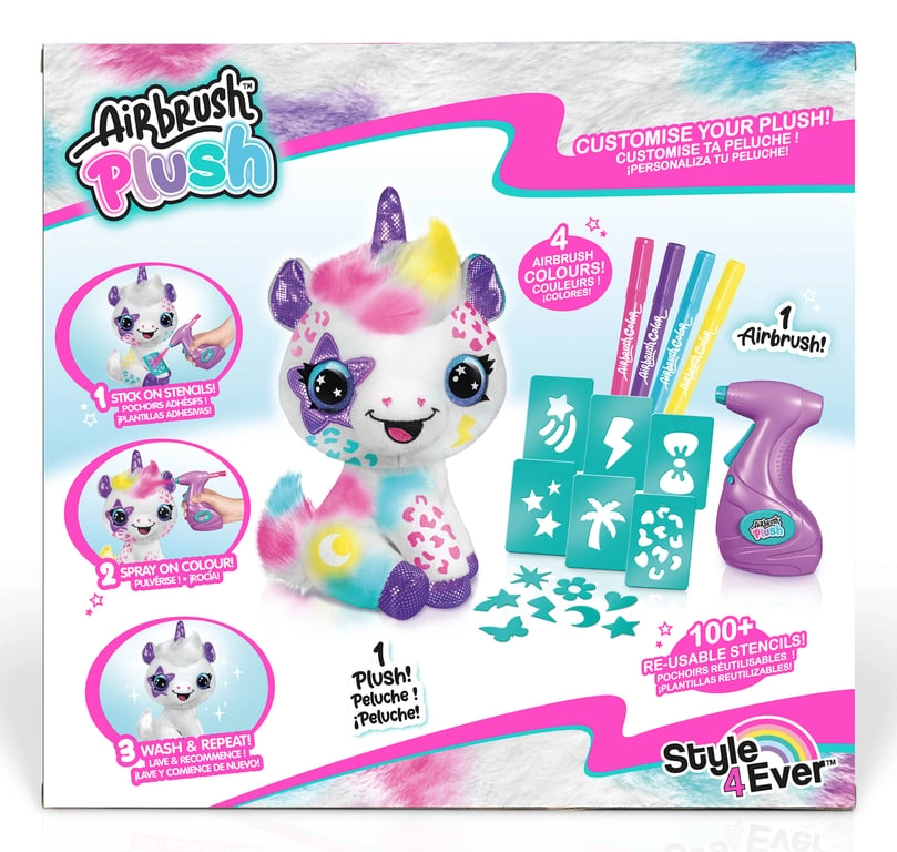 Canaltoys Airbrush Plush Unicorn 228CL 8748085