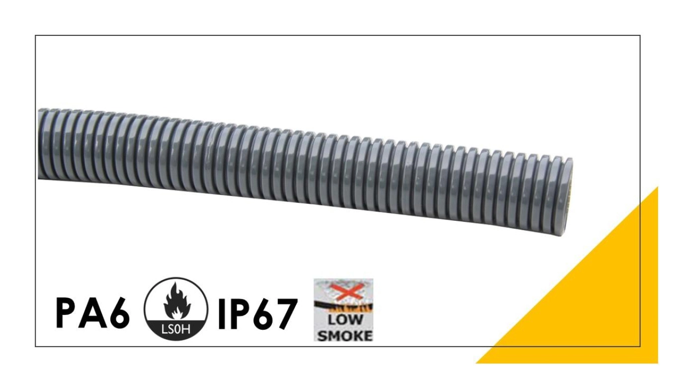 Ana-Quick PA6S flexible corrugated polyamide protective