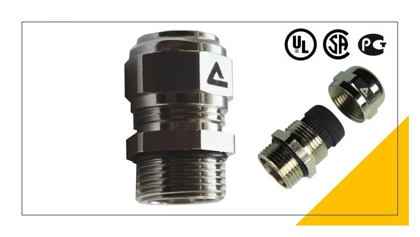 Stainless steel cable holder M20x1.5