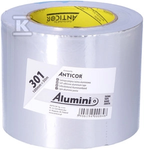 ALUMINIUM 301 UP TO 120°C 100MMX50M