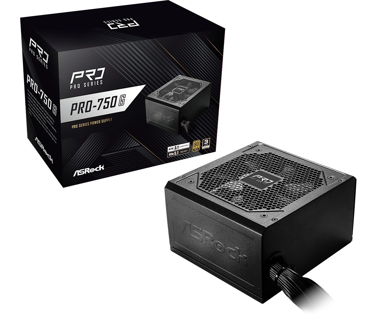 Asrock PRO-750G power supply unit 750