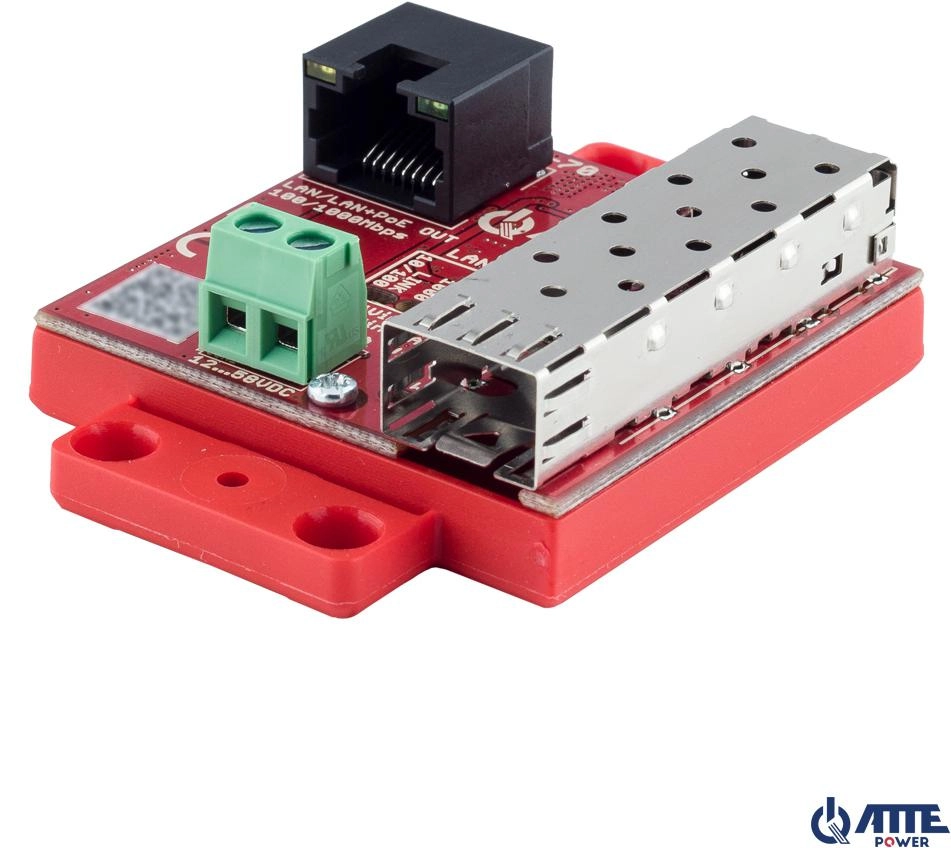 Atte fiber optic converter Gigabit Ethernet